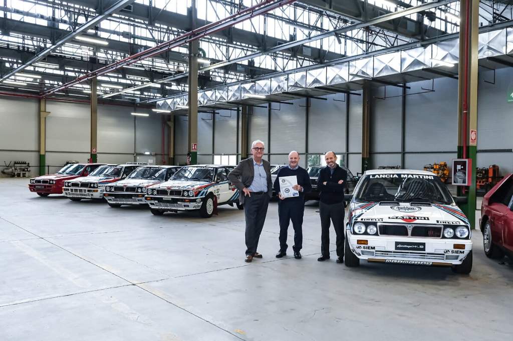 La Lancia Delta di Miki Biasion riceve la Certificazione all’Heritage Hub